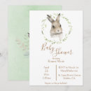 Search for rabbits invitations Watercolor