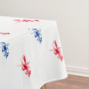 Search for red white and blue tablecloths 4th of july