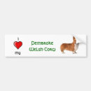 Search for pembroke corgi bumper stickers Dog