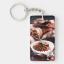 Search for snacks rectangular keychains Chocolate