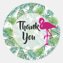 Search for tropical design stickers Pink flamingo