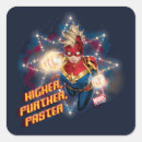 Search for captain marvel stickers Glowing fists