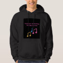 Recherche de notes homme capuche sweatshirts Musicien