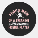 Search for ultimate frisbee stickers Forehand throw