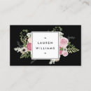 Recherche de belles fleurs cartes visite Salon