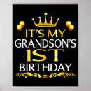 Search for grandson posters Birthday