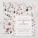 Search for blue abstract pattern invitations Elegant