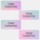 Search for name for kids labels Pink