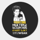 Search for multiple sclerosis stickers Black