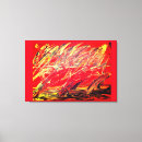 Recherche de abstraitement impressions sur toile Jaune