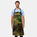 Search for armed forces aprons Camouflage