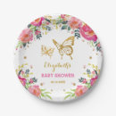 Search for butterfly paper plates Feminine