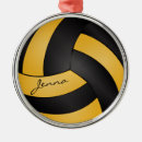 Search for volleyball coach ornaments Player