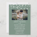 Search for light green wedding invitations Simple