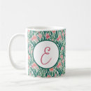 Search for monogram pattern mugs Flowers