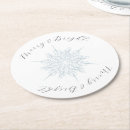Recherche de flocon neige dessous de verres Pour eux