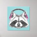 Search for headphones canvas prints Cute