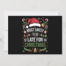 Search for late holiday cards Santa