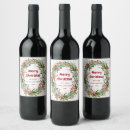 Search for elegant wine labels Wreath