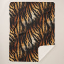 Search for tiger striped blankets Animal
