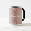Search for glitter text mugs Gold