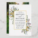 Search for pressed flower wedding invitations Vintage pressed flowers