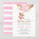 Recherche de teddy bear gender reveal invitations Ballons
