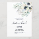 Search for anemone wedding invitations Watercolor