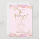 Search for pink glitter wedding invitations Marble