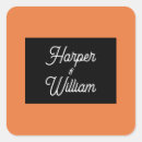 Search for customizeable wedding stickers Modern