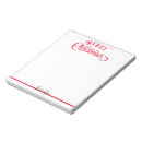 Search for christmas notepads Script