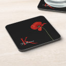 Recherche de coquelicot dessous de verres Floral