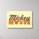 Search for disney mickey mouse canvas prints Typography