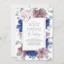 Search for mauve and navy wedding invitations Couple