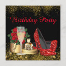 Search for red high heels invitations Elegant