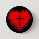 Recherche de rouge croix badges Cœur