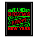 Search for merry christmas happy new year posters Joy
