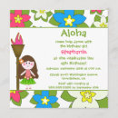 Search for hula birthday invitations Cute