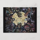 Recherche de zombee cartes postales Apocalypse zombie