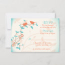 Search for birds invitation wedding rsvp cards Whimsical