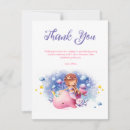 Search for mermaid thank you cards Pink