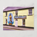 Recherche de pub irlandais cartes postales Bière