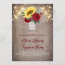 Search for fall engagement party invitations Burgundy