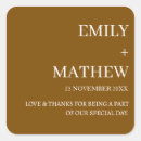 Search for elegant modern wedding stickers Classic