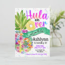 Search for hula birthday invitations Hula on over