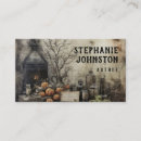 Search for horror business cards Macabre