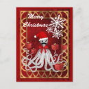 Search for octopus christmas cards Humourous