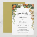 Search for gold floral save the dates Greenery