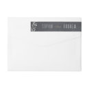Search for black and white chalkboard return address labels Floral