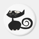 Recherche de chat halloween magnets Noir